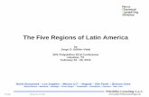 The Five Regions of Latin America