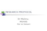 Malimu research protocol