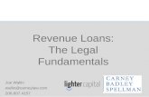 Legal Guide to Revenue Loans Presentation