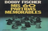 [Ajedrez][chess]fischer, bobby   mis 60 partidas memorables