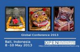 OCW Global Conference 2013 in Bali
