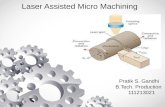 Laser Assisted Micro Machining (lamm)