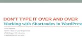 Working with Shortcodes in WordPress