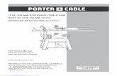 Manual sierra banco porter cable