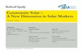 E&PF Webinar PPT - Community Solar - A New Dimension in Solar Markets 10-1-15