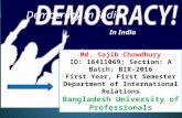Democracy in india ( sajib)