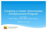 Creating a green infastructure  program