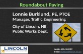 Roundabout Construction: 14th Street & Superior