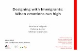 Designing with Immigrants. When emotions run high