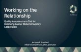 Working on the Relationship: Quality Assurance as a Tool for Improving Labour Market-University Cooperation