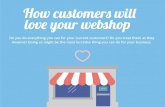 How Customers Will Love Your Webshop