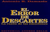 Antonio Damasio-El error de Descartes