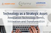 Technology as a Strategic Asset: Association Technology Trends, Innovation and Transformation