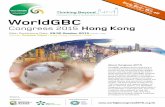 WorldGBC Congress 2015 HK - Early Bird Discount & Conference Brochure