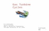 Gas turbine   2 - regeneration and intercooling