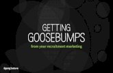 Geting goosebumps with recruitment marketing- "Google Dave" Hazlehurst