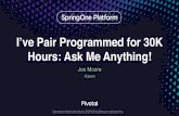 I've Pair Programmed for 30,000 Hours: Ask Me Anything!