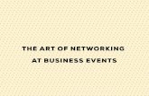 The art of netwrking at business events