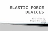 Elastic force device