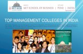 Top Management Colleges in India