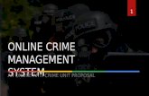 CRIME MANAGEMENT SYSTEM
