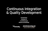 Continuous Integration and Quality Development