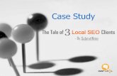 Case study – the tale of 3 local seo clients