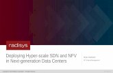 Deploying Hyperscale SDN and NFV in Next-Generation Data Centers