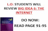 Ap exam big idea 6 the internet