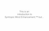 Syntropic Mind Enhancement™