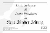 Data Science & Data Products at Neue Zürcher Zeitung
