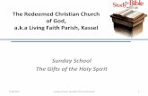 Vocal gifts- Gifts of Holy Spirit