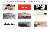 Typographic Portraits: Mia