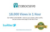Book marketing in 1 hour on twitter
