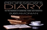Professor's Diary
