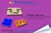 Paper Boxes | Custom paper Boxes