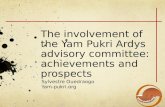 Sylvestre Ouedraogo - The involvement of Yam Pukri ARDYIS Advisory Committee: Achievements and prospects