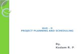 Unit 02 unit – ii project planning and scheduling