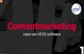 Contentmarketing case - AFAS Software - B2B Marketingaward 2016