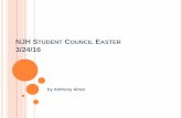NJH Student Council easter 2016