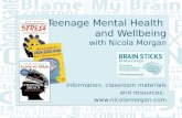 Teenage emotional health and wellbeing