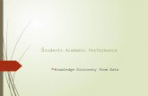 Students academic performance using clustering technique