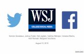 WSJCollege Social Media Final