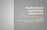 Marthelis catering services London UK