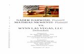Richard Garrity, Millis, MA.  Legal Opinion Report- Wynn- Las Vegas- Nov. 2013