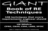 Giant book of Requirements engineering techniques - Sample chapter