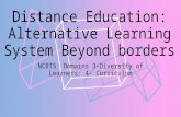 Distance Education: Alternative Learning System Beyond borders