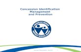 Concussion Identification, Management and Prevention for Volunteer Coaches