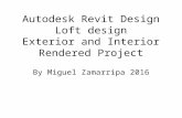Autodesk revit design (New York modern Loft design)