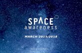 Scientix 11th SPWatFCL Brussels 18-20 March 2016: Space Awareness